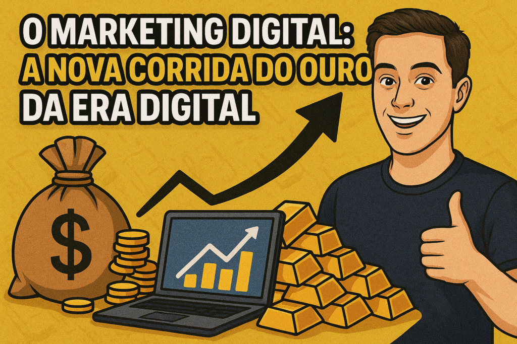 O Marketing Digital: A Nova Corrida do Ouro da Era Digital