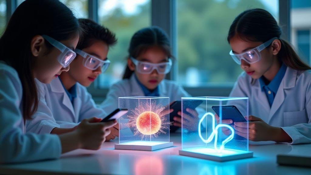 Atividades práticas para biologia e química com RA que você pode aplicar sem programar