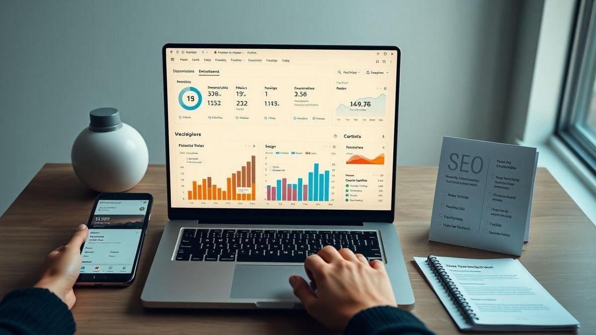 Como você realiza uma auditoria técnica de SEO para blogs de negócios digitais com otimização de Core Web Vitals em WordPress