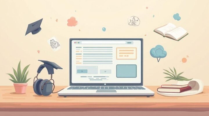 Como adaptar conteúdos digitais para estudantes com deficiência visual usando leitores de tela.