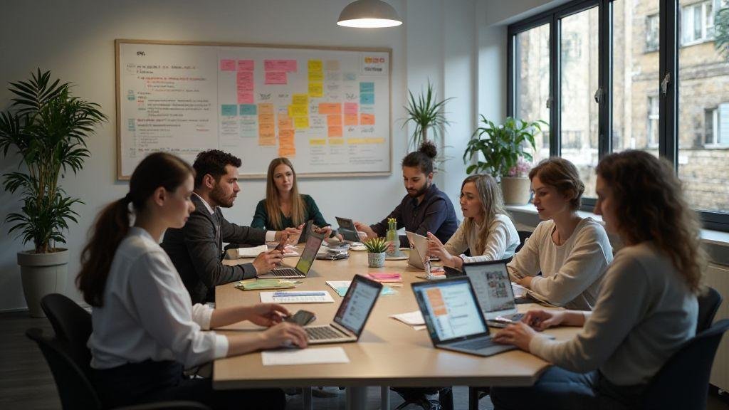 Planejamento de conteúdo colaborativo para redes sociais