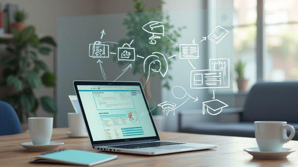 Automação de marketing para cursos