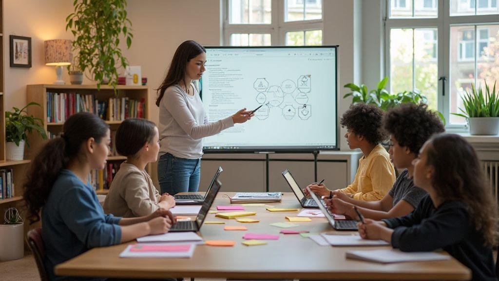 Tarefas iniciais para alunos e engajamento