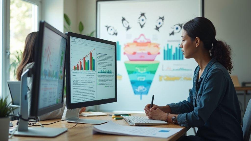 Testes A/B no funil de vendas