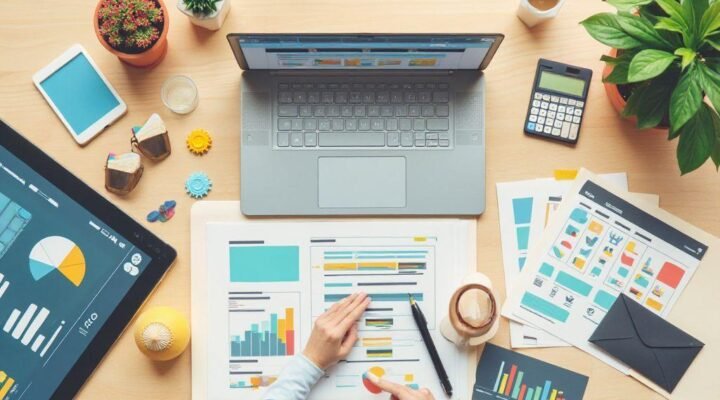 Como ganhar dinheiro vendendo planilhas e templates de controle financeiro para pequenos negócios passo a passo com estratégias de marketing digital e automação