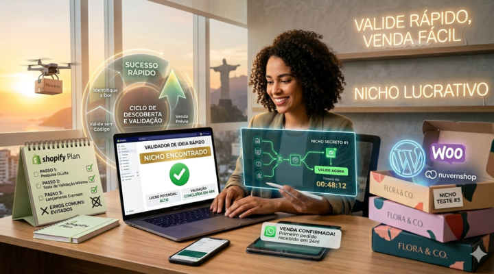 Chega de Erros! Descubra AGORA o Nicho Lucrativo que Ninguém te Contou e Valide sua Ideia Online em Tempo Recorde!