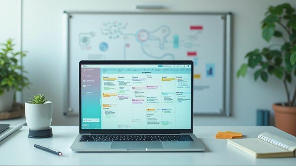 Calendário editorial baseado em clusters semânticos e automação