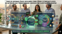 Pare de Queimar Leads! Descubra Como Criar e Otimizar Fluxos de Nutrição que Transformam Curiosos em Clientes Fiéis SEMPRE!