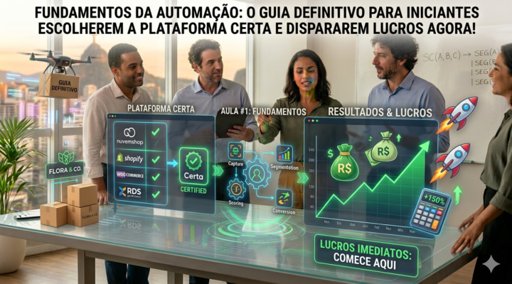 Fundamentos da Automação: O Guia Definitivo para Iniciantes Escolherem a Plataforma CERTA e Dispararem Lucros AGORA!